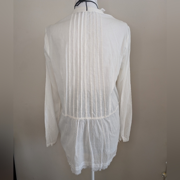 Cottagecore Cotton Tunic With Ruffles - Picture 10 of 15